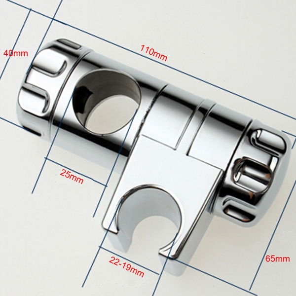 Verchromt Badezimmer Verstellbare Schienen Slider Brausehalter Fest Lifting