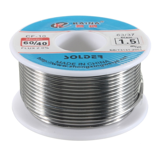 1.5mm Tin Lead Lötdraht Rosin Core Löten 2% Flux Reel Tube 60/40