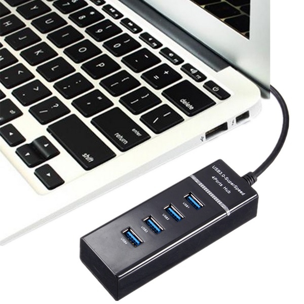 4 Port USB-C 3.1 C USB Hub Mehrere Adapter 