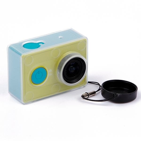 Ultra-dünner Sport-Kamera-Shell-Schutz mit Objektiv-Abdeckung für Xiaoyi Kamera