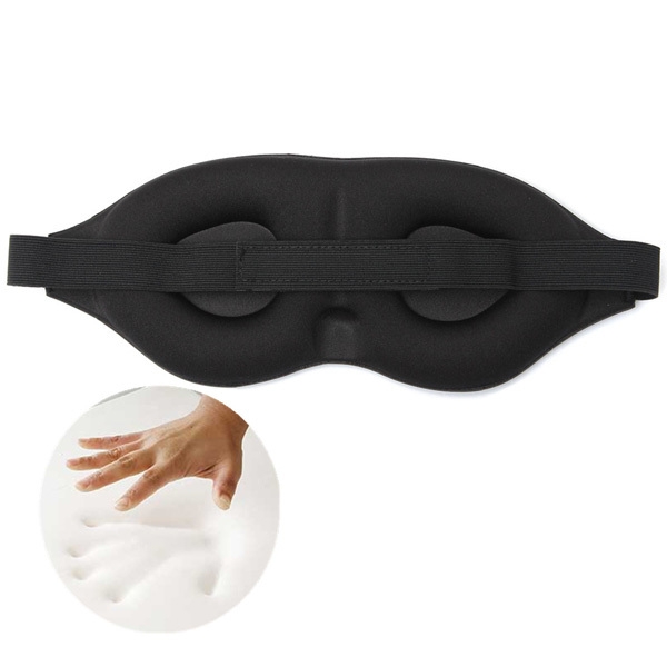 Travel 3D Gedächtnis Schlaf Augen Schatten Schwamm Augenmaske Schlafbrille