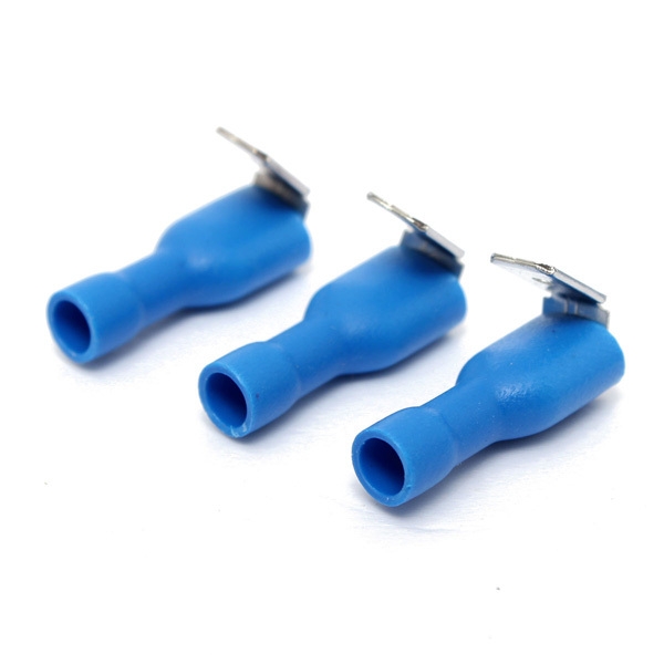 100pcs 16-14AWG Insulated Blau Piggy Back Splice Anschluss Crimp elektrische Anschlüsse
