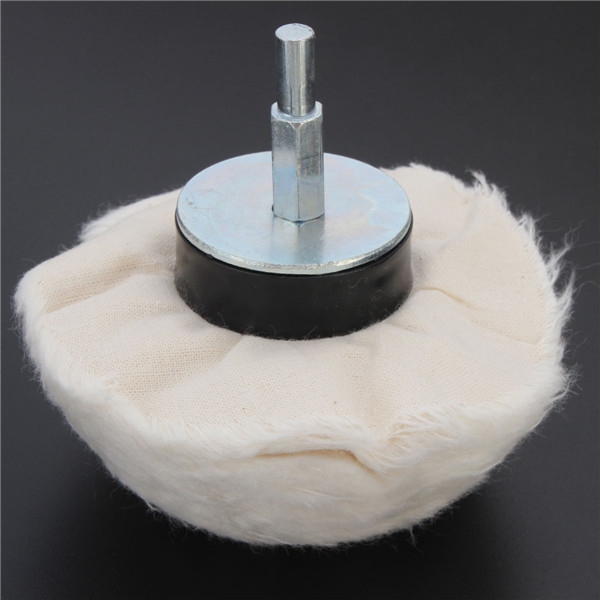 100mm Cotton Dome Polierscheibe Mop Polierscheibe für Drehwerkzeug