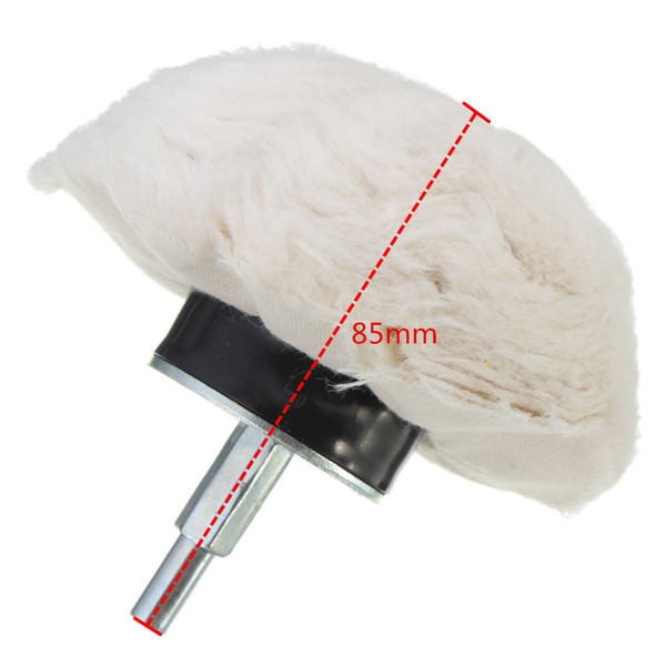 100mm Cotton Dome Polierscheibe Mop Polierscheibe für Drehwerkzeug