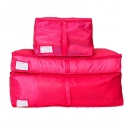 Tragbare Polyester Verpackung Gepäck Kleidung Quilts Folding Speicher Organisator Beutel Tidy Unterwäsche Socken Zimmer