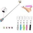 Ausziehbare Hand 3.5mm verdrahteten Selfie Stick Einbeinstativ Für iPhone 6 6s Plus Samsung LG HTC