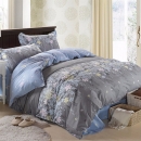 3 oder 4pcs Rosemary Blume reagierendes Drucken Bettwäsche Sets Pillowcase Quilt Bettbezug