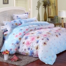 Malen Sie 3 oder 4pcs Blumen Drucken Bettwäsche Sets Pillowcase Quilt Bettbezug Twin Voll Queen Size