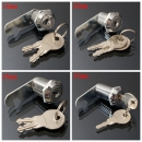 16/20/25 / 30mm Cam Lock Tür Kabinett Mail Postfach Schubladenschrank Locker 2 Schlüssel