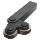 Diagonal 2.0 mm Pitch 8 x 26mm Dual Rad Knurling Linear Rändel Werkzeug