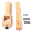 Passen Leather Strip Strap Cutter Fertigkeit Werkzeug Schneidgerät mit Messer
