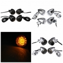 4pcs 39mm hinten Motorrad Kugel LED Blinker für Harley Davidson Sportster Dyna Bobber