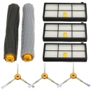 8Pcs Filter Brush Pack Ersatz Kit für iRobot Roomba 800 Serie 800 870 880