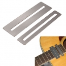 2Pcs Stahl FretBoard Finger Board Fret Protector Wachen für Gitarre Bass