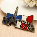 Paris Frankreich Reise-sammelbares Metall stereoscopic Kühlschrankmagnete Tourist-Andenken