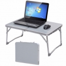 Tragbare Picknick Camping Klapptisch Laptop Schreibtisch Notebook Bett Behälter