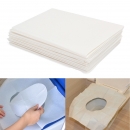 10pcs Toiletten Sitzabdeckungen Papier Spielraum biologisch abbaubares Einweggesundheitliches