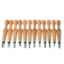 Professionelle hölzerne schnitzende Meißel Werkzeuge des Holz 12Pcs Werkzeug hölzerner Schärfender Tischler