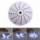 Tragbare UFO 60 LED Camping  Licht 3  Modus Laterne Fackel Runde weiße Lampe