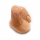 Nagelkunst Lehrpraxisfinger falsche Tippanzeige
