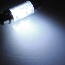Kuppel 8 LED Autoinnenbirnenlampe Licht 39mm kaltweiß 12v