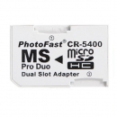Speicherkarte Dual-Slot-Adapter Mikro-Sd TF zu MS PRO Duo