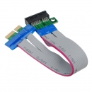 PCI-E 1x Slot Riser-Karte Extender Verlängerungsbandflexkabel verlegen