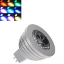 Mr16 3w rgb LED Glühbirne mit der Fernbedienung 16 Farben 12v