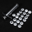 Ton extruder Pistole sculpey Tonhandwerkwerkzeuge hat 19 Scheiben gesetzt