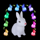 Niedlichen Kaninchen Farbwechsel LED Nachtlampen Licht Raum Weihnachtsgeschenk