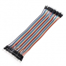 40pcs 30cm Stecker auf Stecker Farbe Band Linie Kabel Schaltdraht für Arduino