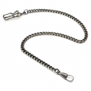 Unisex-Legierung Vintage Bronze Quarz Taschenuhr Halskette Kette
