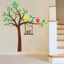 Cartoon Eulen Wand Aufkleber für Kind Raum Home Decoration 