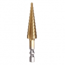 3-13MM Stufenbohrer HSS Gerade Flöte Pagoda Drill Hexagon Shank