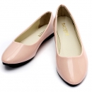 Frauen flache Pumps Damen Ballerina Beleg auf Dolly Ballettschuhe Slipper