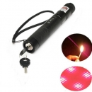 G303 regulierbarer Fokus 650nm 5mw roter Laser pointer+light Sternkappe