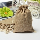 Faux Sackleinen hessischen Mini Bags Rustic Wedding Favor Geschenk Tasche