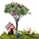 3pcs Verschiedene Mini Cute Animal Micro Landschaft GARTEN Heimwerker Decor