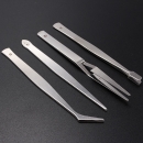 4 Stück tragbare Mini Silber Weiß verschiedenen Formen BGA Pinzetten