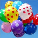 1PCS Bunte Tupfen Latex Ballon Geburtstags Party Feiertags Dekoration