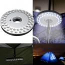 Helle 48 LED Im Freien Regenschirm Wandern Yard Lampe Camping Nachtlicht