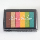DIY Multicolor Sponge Stempelkissen für Stempel Stoff Stamping