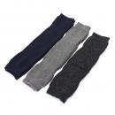 Unisex Herren Damen Cashmere Wolle Wärmer Bein Schenkel hohe Socken Knieschoner 