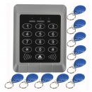 RFID Sicherheits Reader Eintrag Tür Tastatur sperren Access Control System + 10 PC Keys