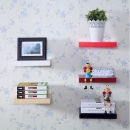  Schwimmende Wandregale Hanging Shelf Display Holz Bücherregal 80 * 15cm