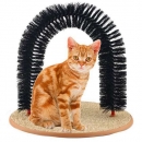 Katze self-groomer Bogen strotzt Kätzchen massager scratcher Teppich
