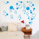 Abnehmbare Bubbles DIY Art Wandtattoo Home Decor Wandaufkleber Bathroom Room