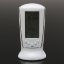 Multifunktions-Wecker Kalender-Thermometer Digital LCD LED Blaue Hintergrundbeleuchtung