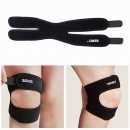 Schwarz Einstellbare Männer Damen Knie Unterstützer Klammer Gürtel Unterstützung Schützende Bandage