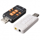 USB External 8.1 Kanal 3D Virtual Audio Soundkartenadapter Verstärker für PC